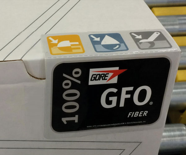 GORE® GFO® Fiber Seal of Assurance Sticker Application Instructions