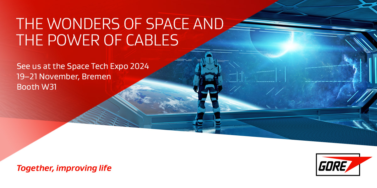 See us at the 2024 Space Tech Expo in Bremen, Germany on November 19-21 at Booth W31