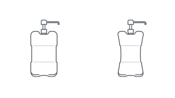 containers designed to dispense liquids