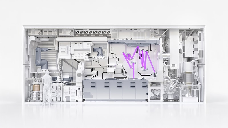 Lithography Machine Open