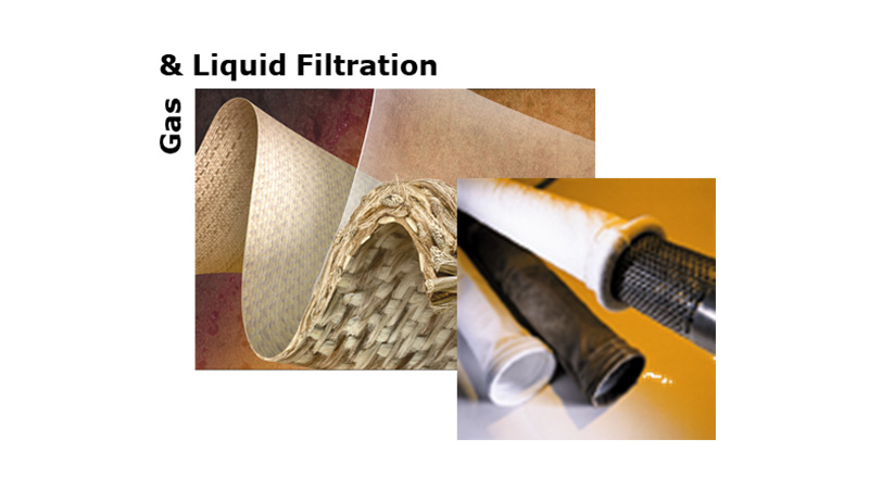 gas and liquid filtration