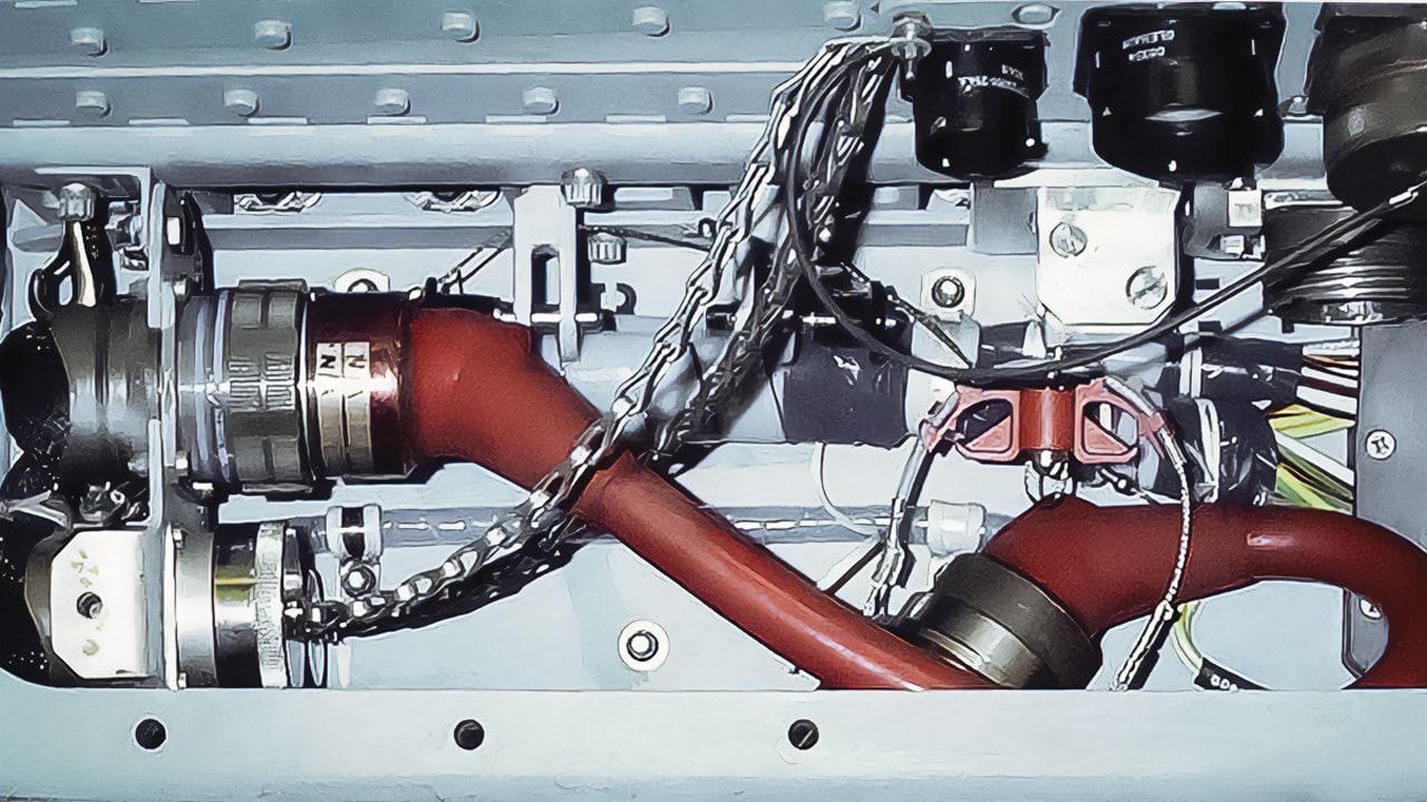 Gore’s military standard 1760 assembly in aircraft pylon station