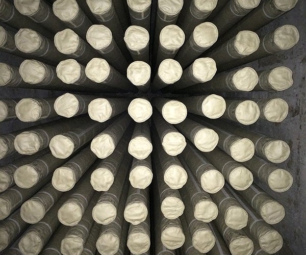 filter bags in bag house