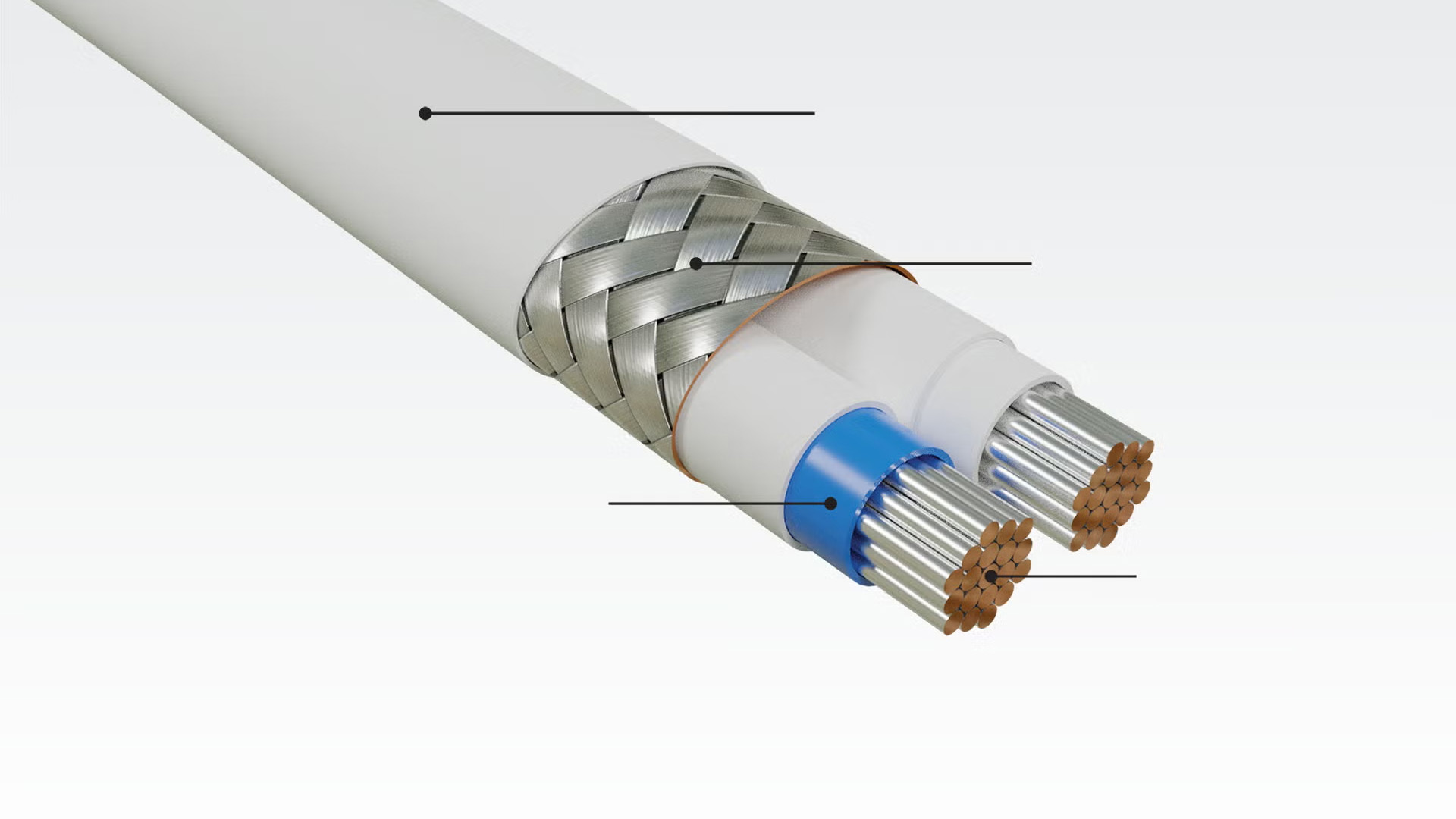Gore inverted dielectric aerospace design