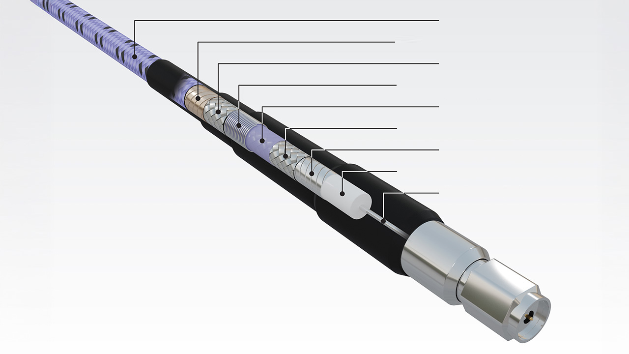 PHASEFLEX Connector Cable Construction