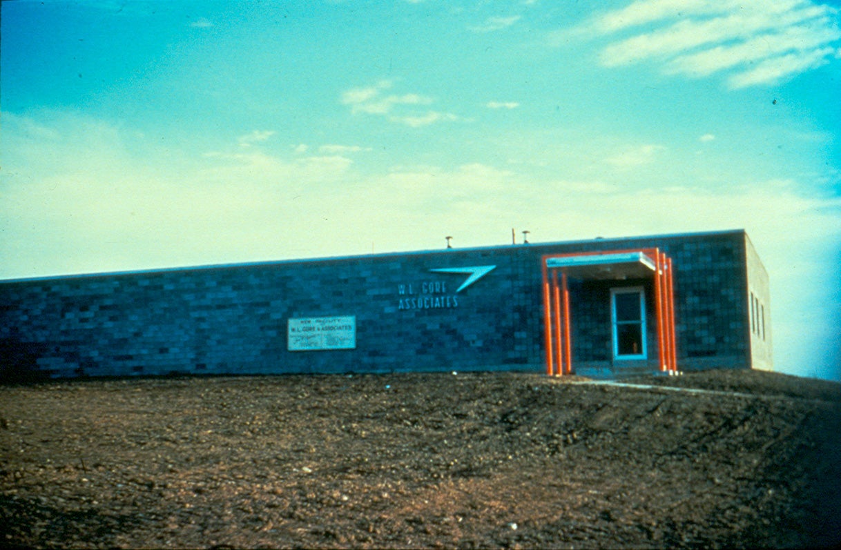 historical photo of Paper Mill West, Gore's first plant