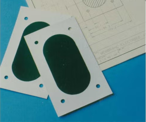 image of early fuel cells with technical blueprints