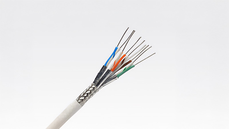 Gore’s 4-pair Ethernet cable with Cat8 ethernet cable or Cat6A ethernet cable