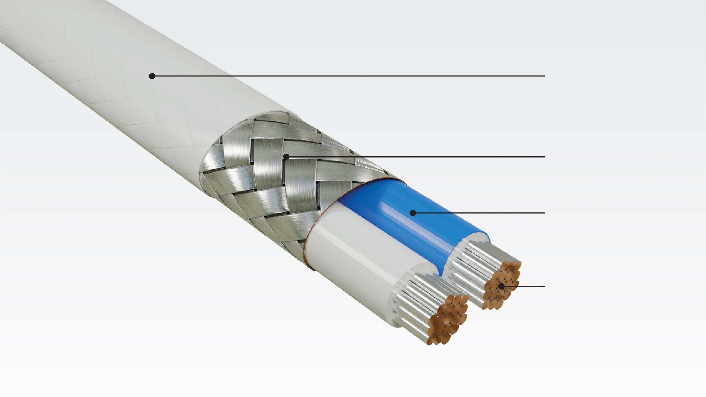 Shielded Twisted Pair Cables Construction Diagram