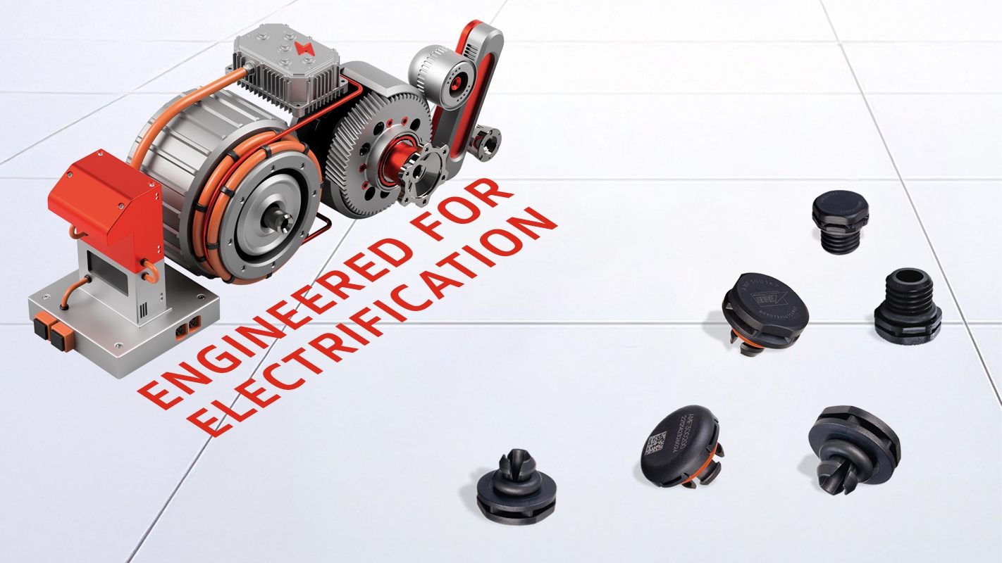 GORE Snap-Fit Vents and GORE Screw-in Vents for Automotive EV - "Engineered for electrification"